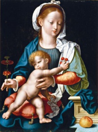 Madonna and Child (16th century) by Joos van Cleve