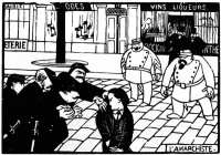 anarchy as an example of the alpha privative, illustration: The Anarchist (1892) by Félix Vallotton