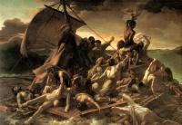 The Raft of the Medusa (1819) by  Théodore Géricault