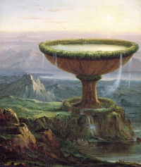 The Titan's Goblet (1833) by Thomas Cole