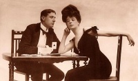 Camille Clifford as she sang 'Why Do They Call Me a Gibson Girl?' with Leslie Stiles 