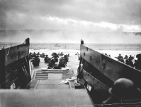 D-Day (1944)  June 6, 1944, the date during World War II when the Allies invaded 