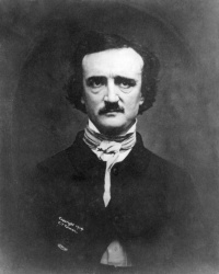  "The death ... of a beautiful woman is unquestionably the most poetical topic in the world" is a dictum by Edgar Allen Poe, from his essay "The Philosophy of Composition".  Photo: A daguerreotype of Edgar Allan Poe, author of Tales of Mystery & Imagination