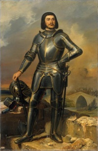 Fancy portrait of Gilles de Rais (c. 1835)