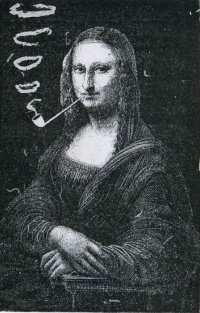 This page Theories of humor is part of the laughter series.Illustration: Mona Lisa Smoking a Pipe (1883) by Eugène Bataille