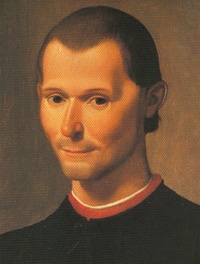 Niccolò Machiavelli (Detail of 1500 portrait of Niccolò Machiavelli, May 3, 1469 – June 21, 1527) by Santi di Tito)