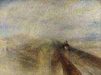 Rain, Steam and Speed - The Great Western Railway (1844) by William Turner, Impressionism avant la lettre