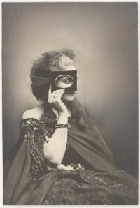 Scherzo di Follia (circa 1863-66): Virginia Oldoini, Countess of Castiglione photographed by French photographer Pierre-Louis Pierson