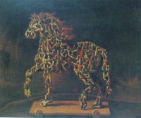 Trojan Horse (1700) by Arcimboldo, in the collection of National Portrait Gallery (Sweden)